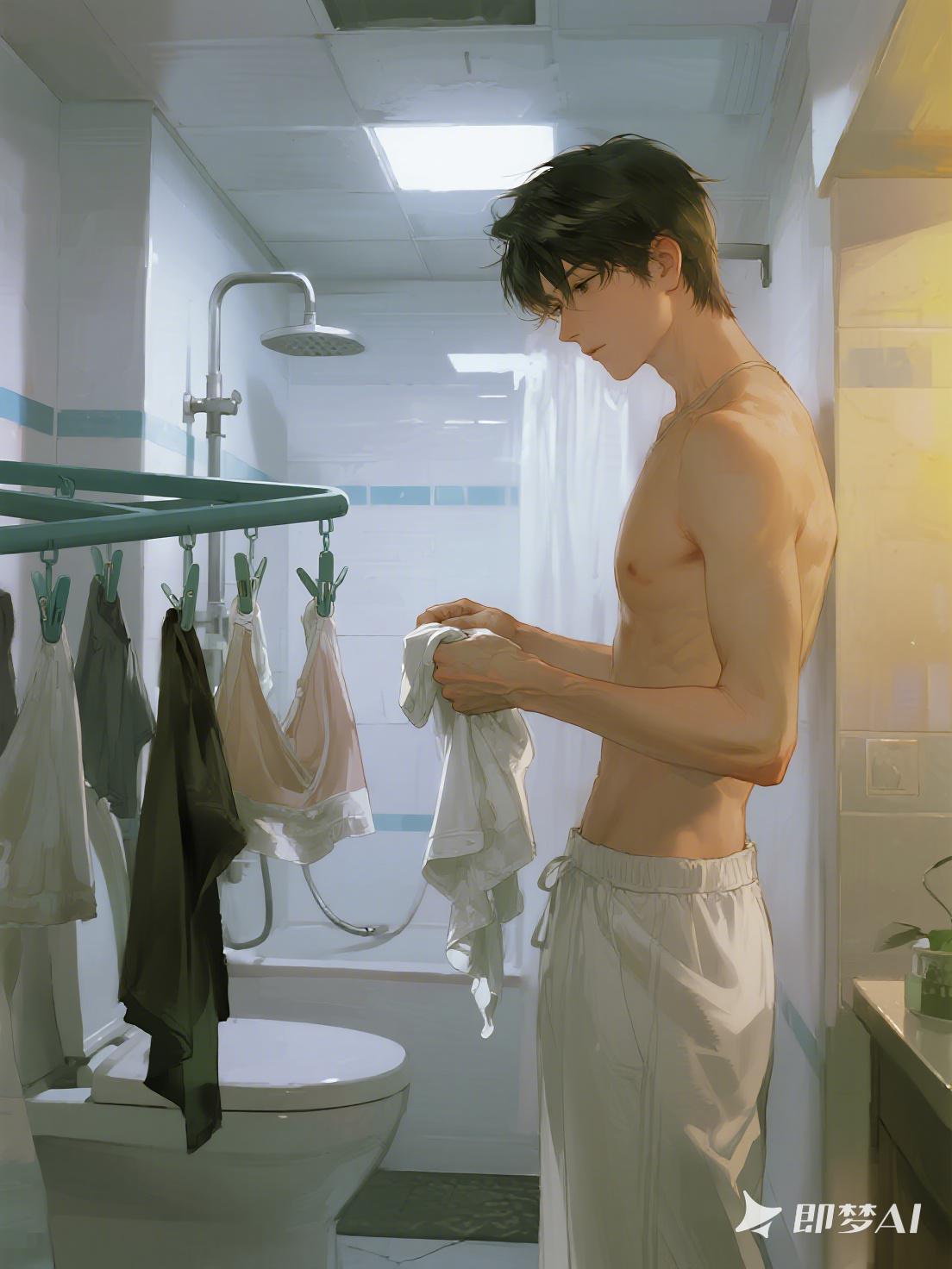 老公重生後，冷臉洗內褲